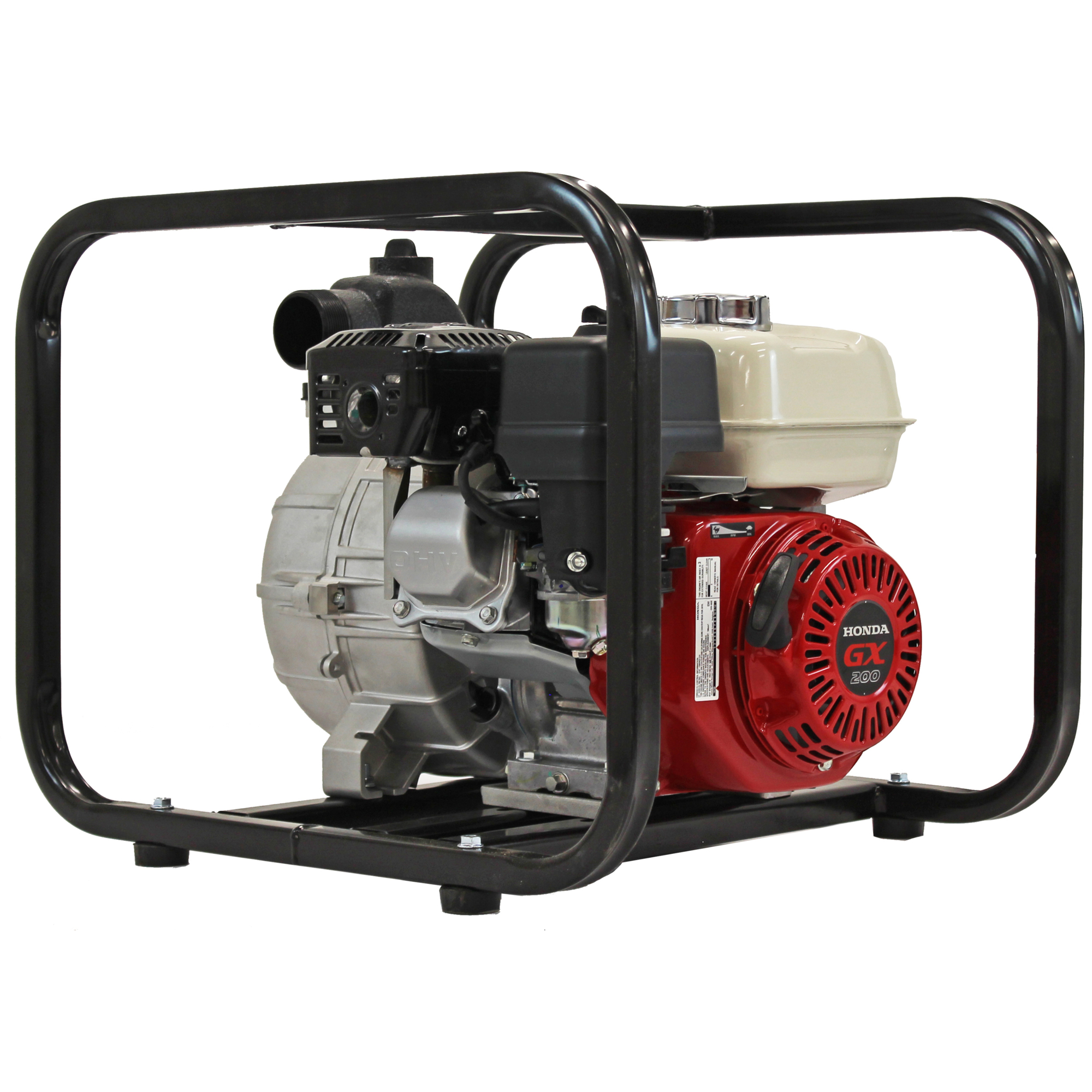 Brave, 2in. Threaded Shaft High Pressure Water Pump, Max. Flow 120 GPM, Engine Displacement 200 cc, Engine Brand Honda, Model# BRP650THP2